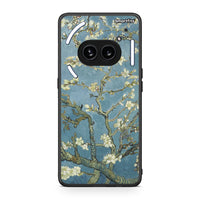 Thumbnail for Nothing Phone 2a White Blossoms θήκη από τη Smartfits με σχέδιο στο πίσω μέρος και μαύρο περίβλημα | Smartphone case with colorful back and black bezels by Smartfits