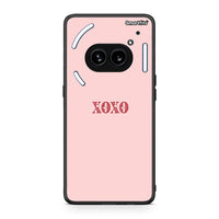 Thumbnail for Nothing Phone 2a XOXO Love θήκη από τη Smartfits με σχέδιο στο πίσω μέρος και μαύρο περίβλημα | Smartphone case with colorful back and black bezels by Smartfits