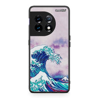 Thumbnail for Θήκη OnePlus 11R / ACE 2 5G Blue Waves από τη Smartfits με σχέδιο στο πίσω μέρος και μαύρο περίβλημα | OnePlus 11R / ACE 2 5G Blue Waves Case with Colorful Back and Black Bezels