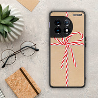 Thumbnail for Θήκη OnePlus 11 5G Christmas Gift από τη Smartfits με σχέδιο στο πίσω μέρος και μαύρο περίβλημα | OnePlus 11 5G Christmas Gift Case with Colorful Back and Black Bezels