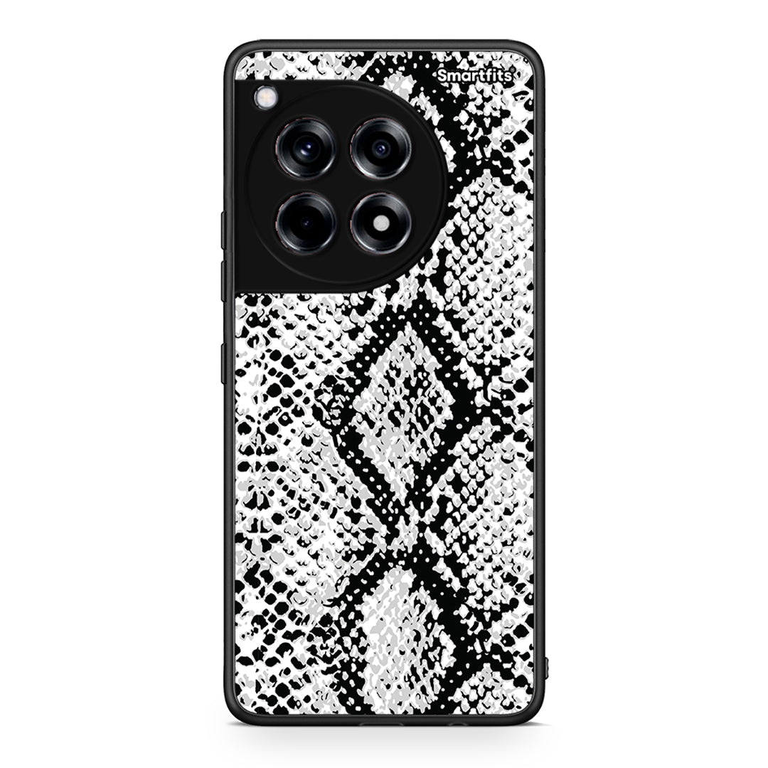 24 - OnePlus 12 White Snake Animal case, cover, bumper
