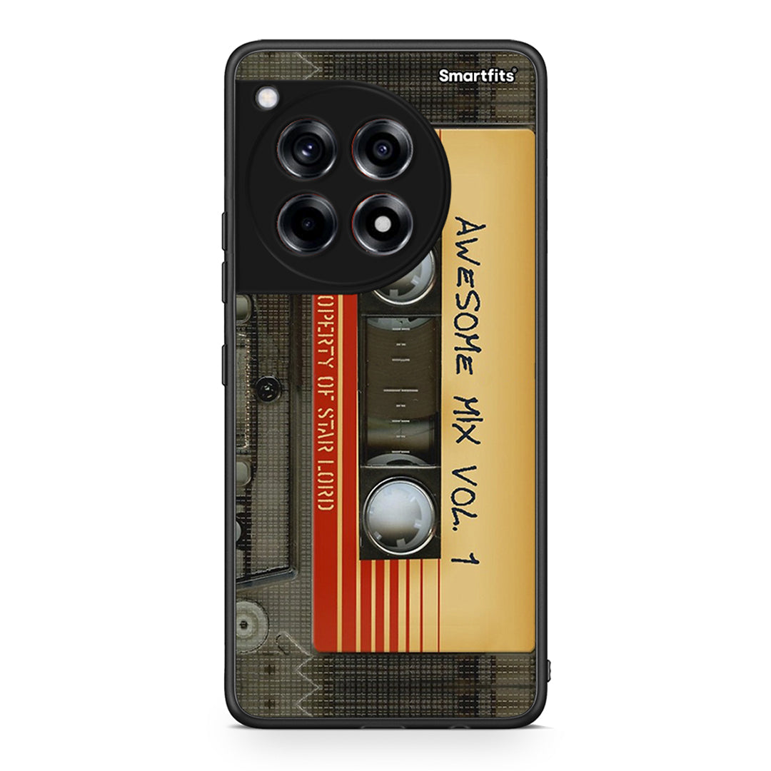 OnePlus 12 Awesome Mix θήκη από τη Smartfits με σχέδιο στο πίσω μέρος και μαύρο περίβλημα | Smartphone case with colorful back and black bezels by Smartfits