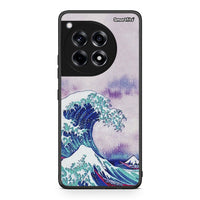Thumbnail for OnePlus 12 Blue Waves θήκη από τη Smartfits με σχέδιο στο πίσω μέρος και μαύρο περίβλημα | Smartphone case with colorful back and black bezels by Smartfits