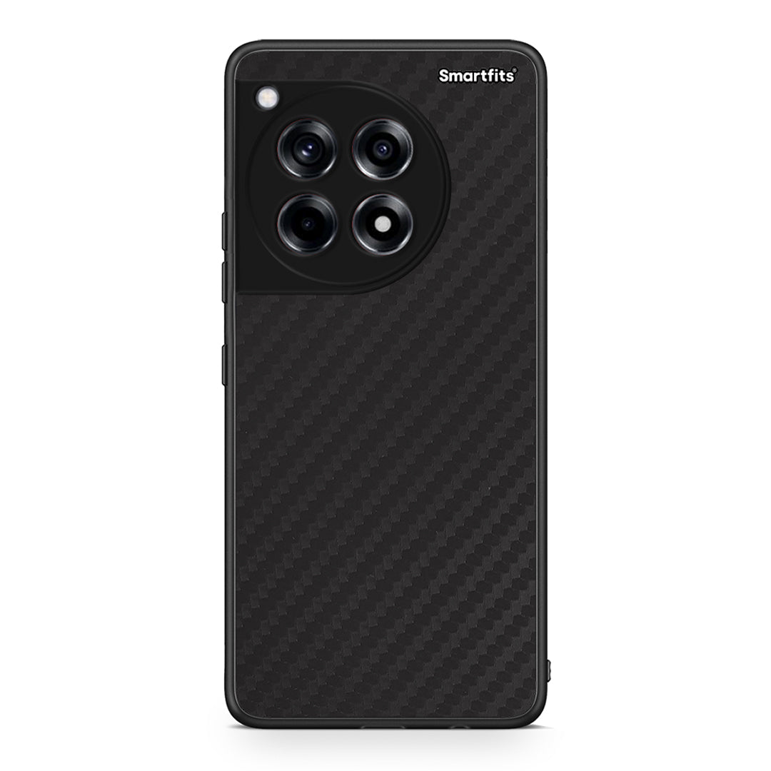OnePlus 12 Carbon Black θήκη από τη Smartfits με σχέδιο στο πίσω μέρος και μαύρο περίβλημα | Smartphone case with colorful back and black bezels by Smartfits