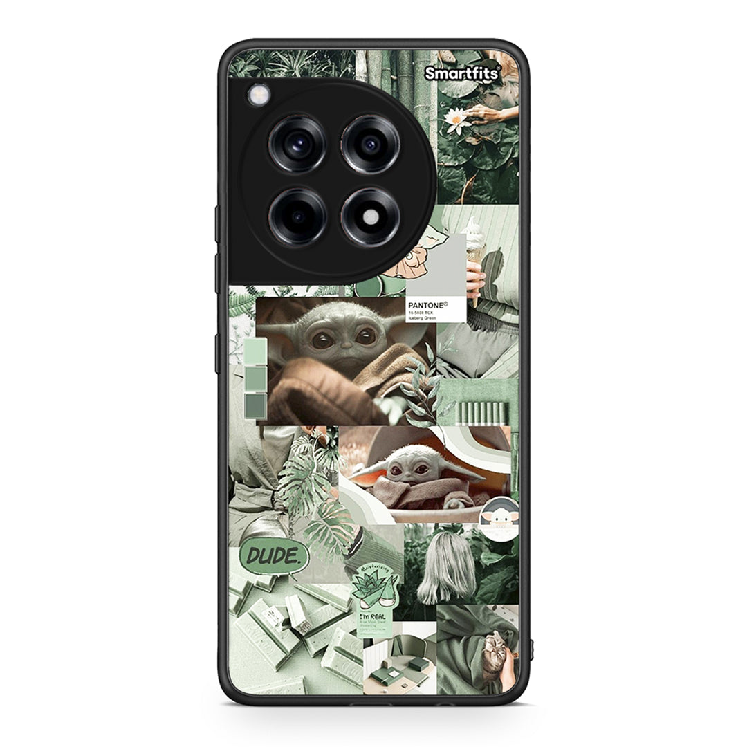 OnePlus 12 Collage Dude Θήκη Αγίου Βαλεντίνου από τη Smartfits με σχέδιο στο πίσω μέρος και μαύρο περίβλημα | Smartphone case with colorful back and black bezels by Smartfits