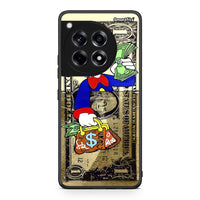 Thumbnail for OnePlus 12 Duck Money Θήκη από τη Smartfits με σχέδιο στο πίσω μέρος και μαύρο περίβλημα | Smartphone case with colorful back and black bezels by Smartfits