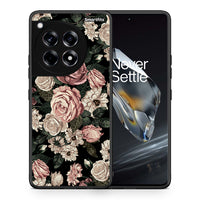 Thumbnail for Θήκη OnePlus 12 Wild Roses Flower από τη Smartfits με σχέδιο στο πίσω μέρος και μαύρο περίβλημα | OnePlus 12 Wild Roses Flower case with colorful back and black bezels