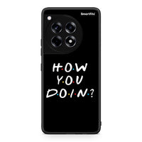 Thumbnail for OnePlus 12 How You Doin θήκη από τη Smartfits με σχέδιο στο πίσω μέρος και μαύρο περίβλημα | Smartphone case with colorful back and black bezels by Smartfits