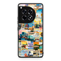 Thumbnail for OnePlus 12 Live To Travel θήκη από τη Smartfits με σχέδιο στο πίσω μέρος και μαύρο περίβλημα | Smartphone case with colorful back and black bezels by Smartfits