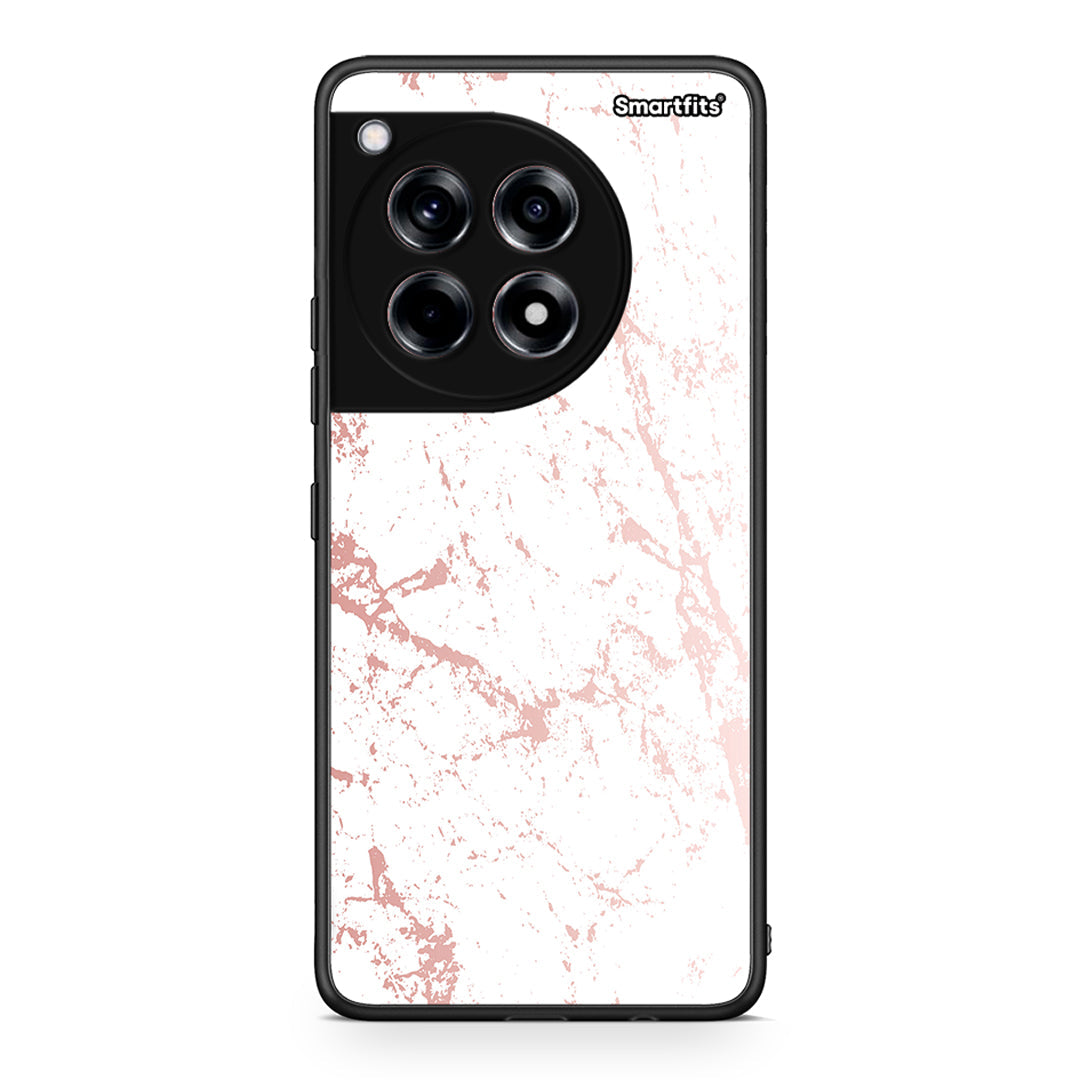 116 - OnePlus 12 Pink Splash Marble case, cover, bumper