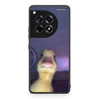 Thumbnail for OnePlus 12 Meme Duck θήκη από τη Smartfits με σχέδιο στο πίσω μέρος και μαύρο περίβλημα | Smartphone case with colorful back and black bezels by Smartfits