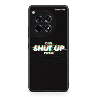 Thumbnail for OnePlus 12 OMG ShutUp θήκη από τη Smartfits με σχέδιο στο πίσω μέρος και μαύρο περίβλημα | Smartphone case with colorful back and black bezels by Smartfits