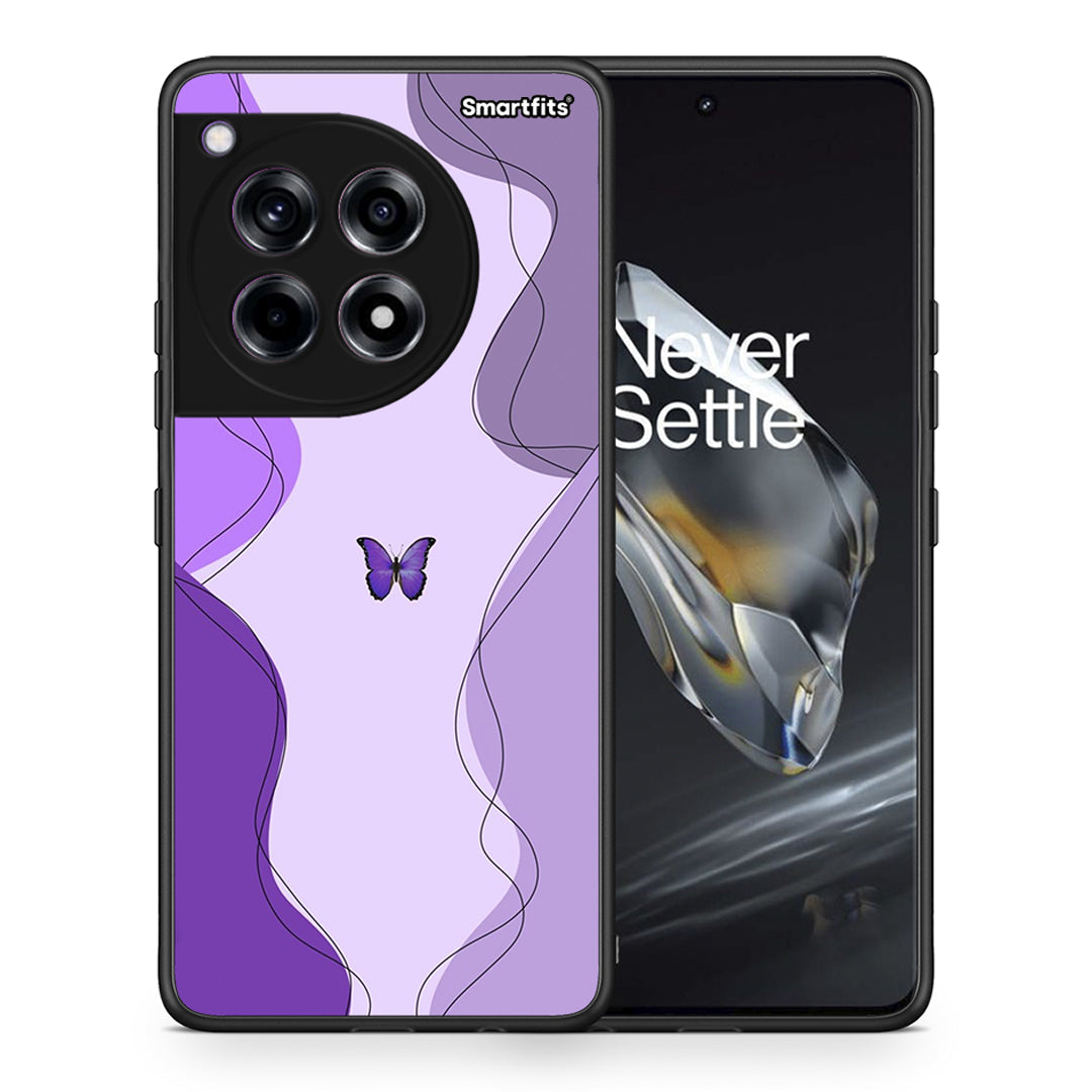 Purple Mariposa - OnePlus 12 θήκη