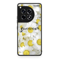Thumbnail for OnePlus 12 Summer Daisies Θήκη από τη Smartfits με σχέδιο στο πίσω μέρος και μαύρο περίβλημα | Smartphone case with colorful back and black bezels by Smartfits