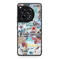 Thumbnail for OnePlus 12 Summer Vibes Θήκη από τη Smartfits με σχέδιο στο πίσω μέρος και μαύρο περίβλημα | Smartphone case with colorful back and black bezels by Smartfits