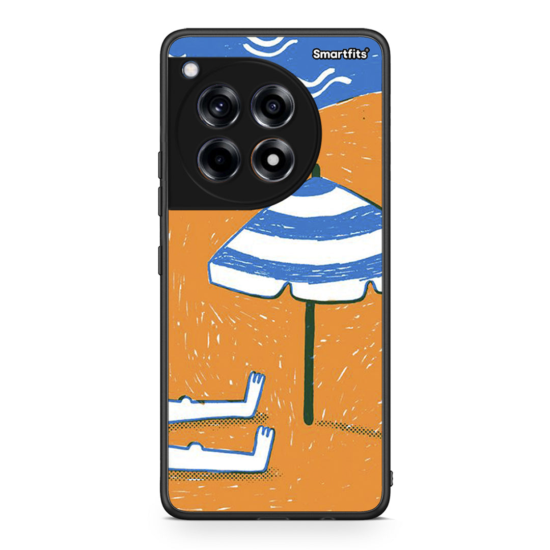OnePlus 12 Summering Θήκη από τη Smartfits με σχέδιο στο πίσω μέρος και μαύρο περίβλημα | Smartphone case with colorful back and black bezels by Smartfits