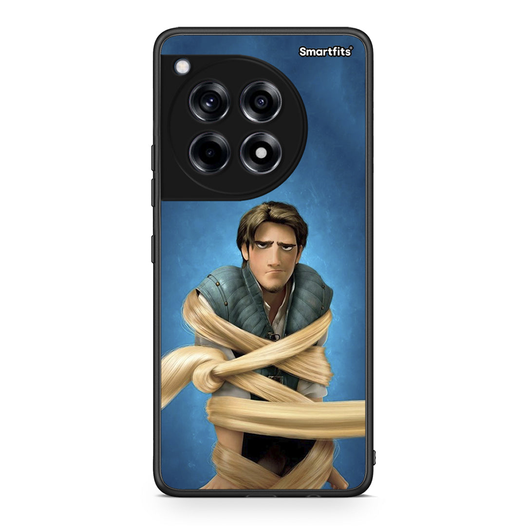 OnePlus 12 Tangled 1 Θήκη Αγίου Βαλεντίνου από τη Smartfits με σχέδιο στο πίσω μέρος και μαύρο περίβλημα | Smartphone case with colorful back and black bezels by Smartfits