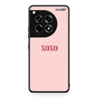 Thumbnail for OnePlus 12 XOXO Love θήκη από τη Smartfits με σχέδιο στο πίσω μέρος και μαύρο περίβλημα | Smartphone case with colorful back and black bezels by Smartfits