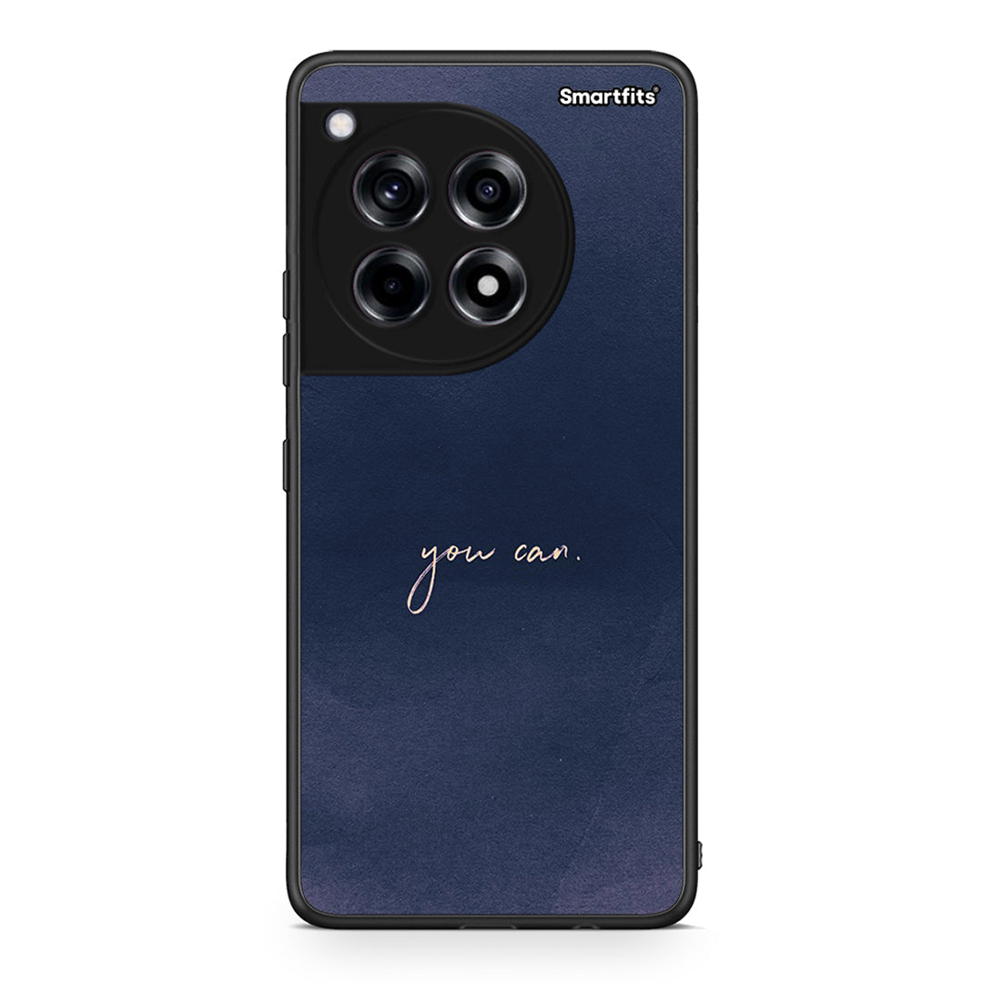 OnePlus 12 You Can θήκη από τη Smartfits με σχέδιο στο πίσω μέρος και μαύρο περίβλημα | Smartphone case with colorful back and black bezels by Smartfits