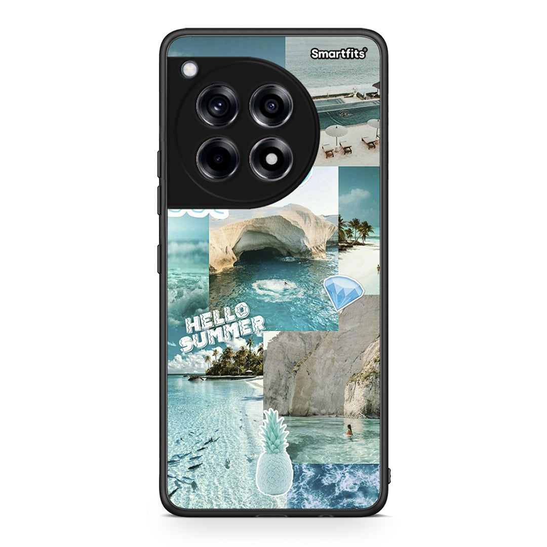 OnePlus 12R 5G Aesthetic Summer Θήκη από τη Smartfits με σχέδιο στο πίσω μέρος και μαύρο περίβλημα | Smartphone case with colorful back and black bezels by Smartfits