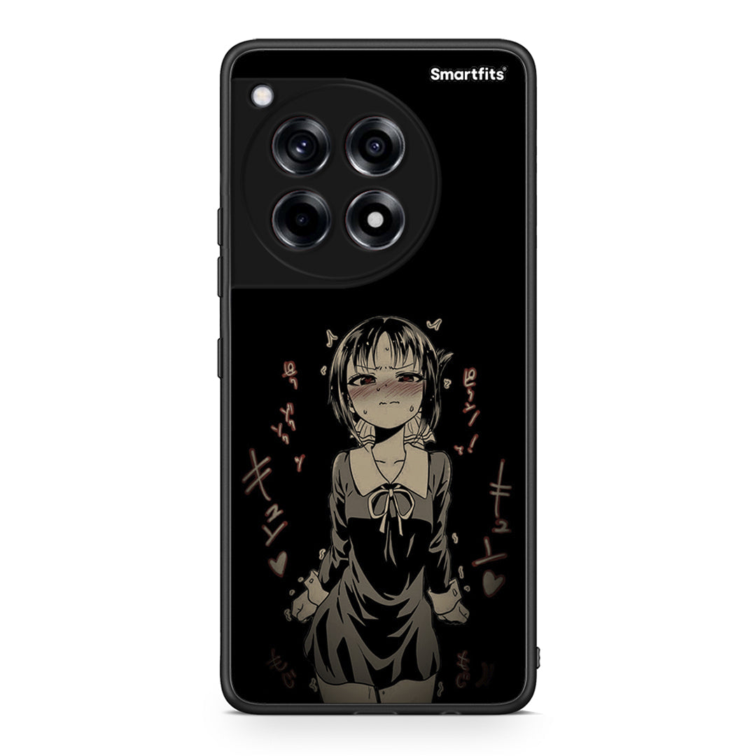 OnePlus 12R 5G Anime Girl θήκη από τη Smartfits με σχέδιο στο πίσω μέρος και μαύρο περίβλημα | Smartphone case with colorful back and black bezels by Smartfits