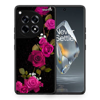 Thumbnail for Θήκη OnePlus 12R 5G Red Roses Flower από τη Smartfits με σχέδιο στο πίσω μέρος και μαύρο περίβλημα | OnePlus 12R 5G Red Roses Flower case with colorful back and black bezels