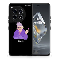 Thumbnail for Θήκη OnePlus 12R 5G Grandma Mood Black από τη Smartfits με σχέδιο στο πίσω μέρος και μαύρο περίβλημα | OnePlus 12R 5G Grandma Mood Black case with colorful back and black bezels