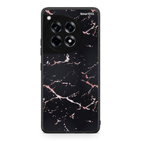 Thumbnail for 4 - OnePlus 12R 5G Black Rosegold Marble case, cover, bumper