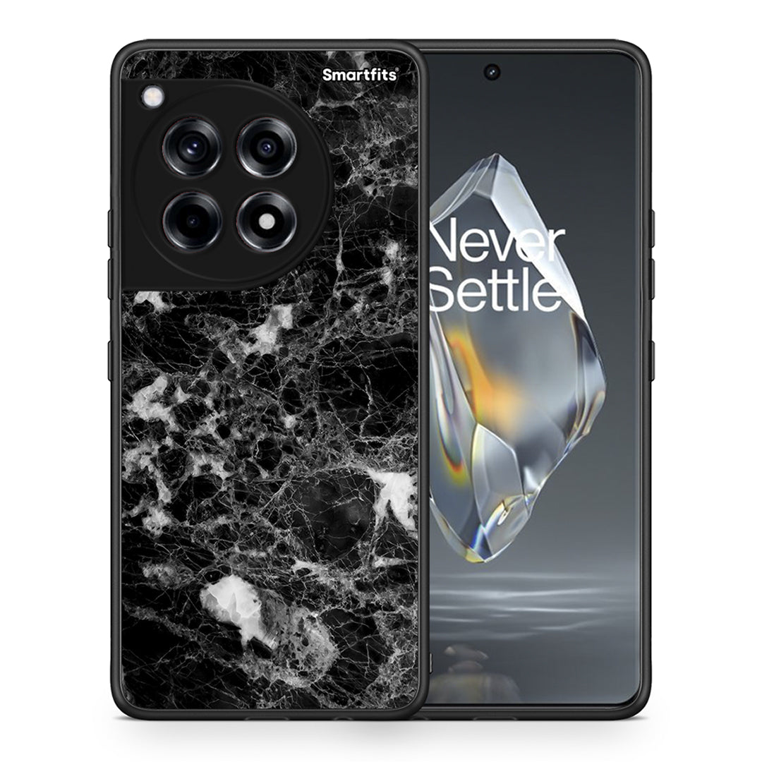 Θήκη OnePlus 12R 5G Male Marble από τη Smartfits με σχέδιο στο πίσω μέρος και μαύρο περίβλημα | OnePlus 12R 5G Male Marble case with colorful back and black bezels