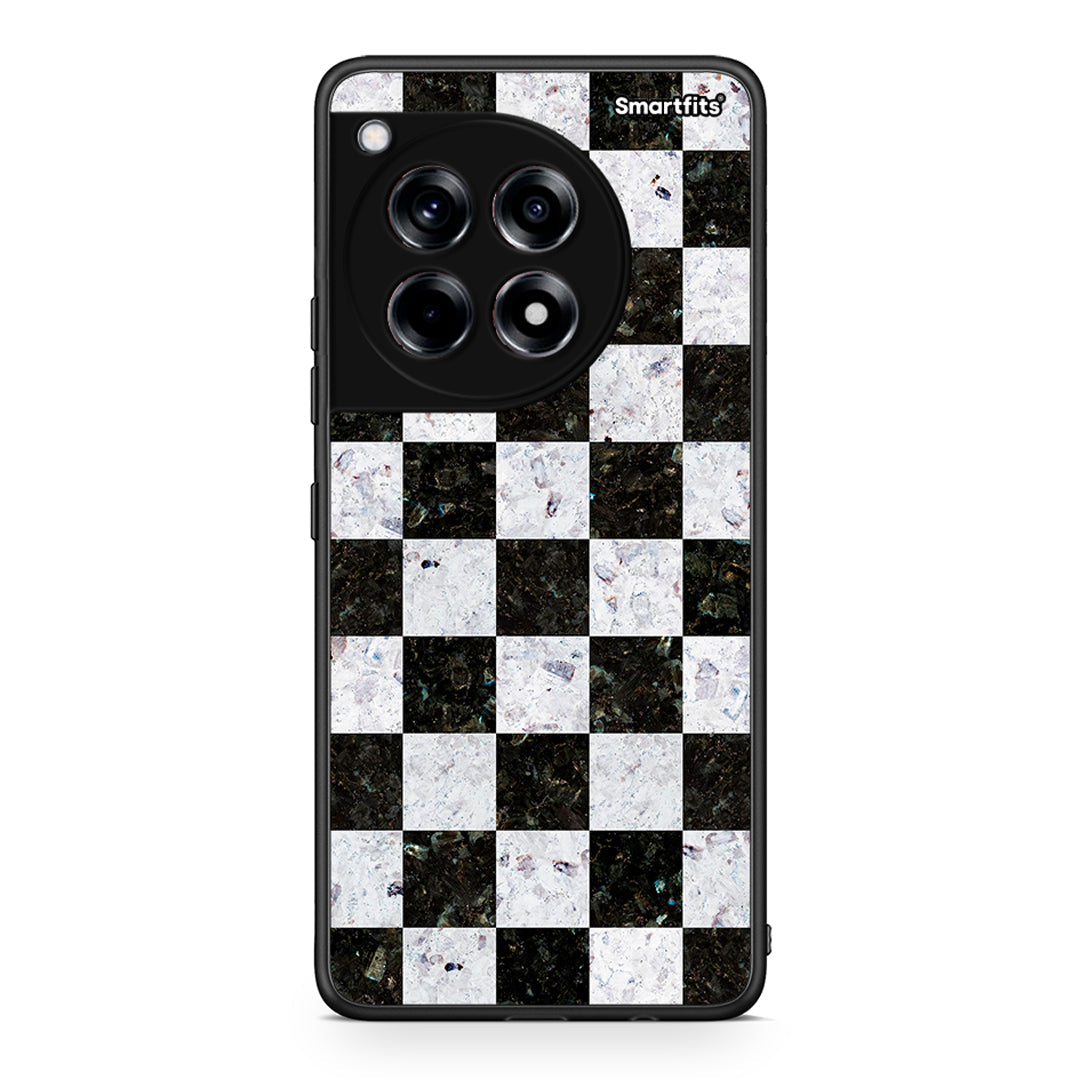 4 - OnePlus 12R 5G Square Geometric Marble case, cover, bumper