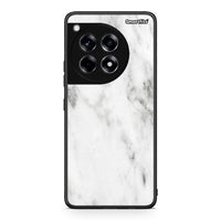Thumbnail for 2 - OnePlus 12R 5G White marble case, cover, bumper
