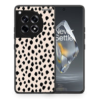 Thumbnail for Θήκη OnePlus 12R 5G New Polka Dots από τη Smartfits με σχέδιο στο πίσω μέρος και μαύρο περίβλημα | OnePlus 12R 5G New Polka Dots case with colorful back and black bezels