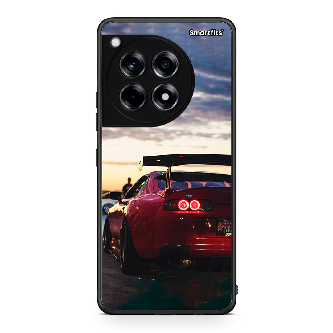 OnePlus 12R 5G Racing Supra θήκη από τη Smartfits με σχέδιο στο πίσω μέρος και μαύρο περίβλημα | Smartphone case with colorful back and black bezels by Smartfits