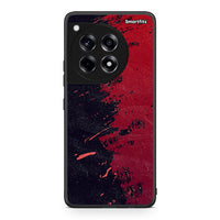 Thumbnail for OnePlus 12R 5G Red Paint Θήκη Αγίου Βαλεντίνου από τη Smartfits με σχέδιο στο πίσω μέρος και μαύρο περίβλημα | Smartphone case with colorful back and black bezels by Smartfits