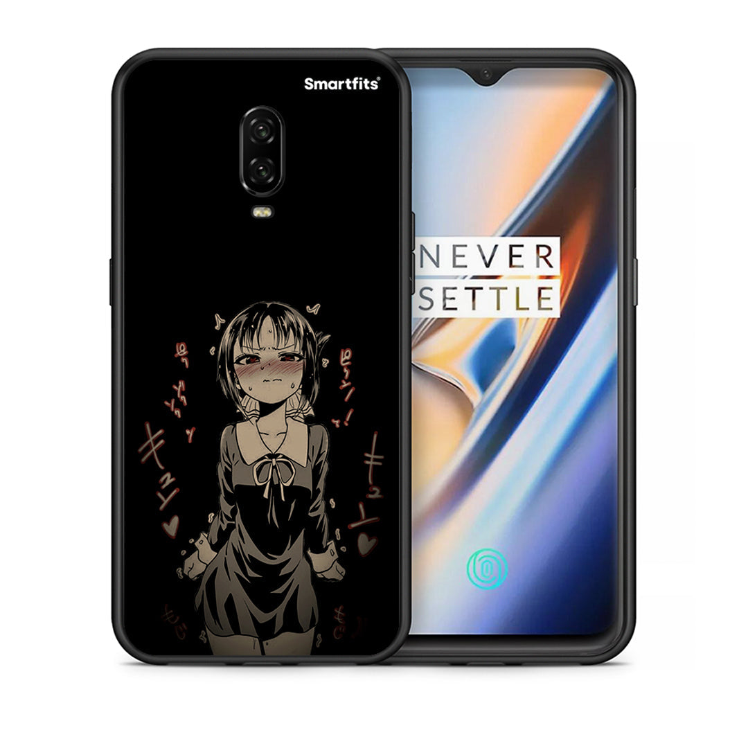 Θήκη OnePlus 6T Anime Girl από τη Smartfits με σχέδιο στο πίσω μέρος και μαύρο περίβλημα | OnePlus 6T Anime Girl case with colorful back and black bezels