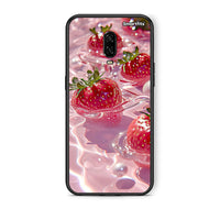 Thumbnail for OnePlus 6T Juicy Strawberries θήκη από τη Smartfits με σχέδιο στο πίσω μέρος και μαύρο περίβλημα | Smartphone case with colorful back and black bezels by Smartfits