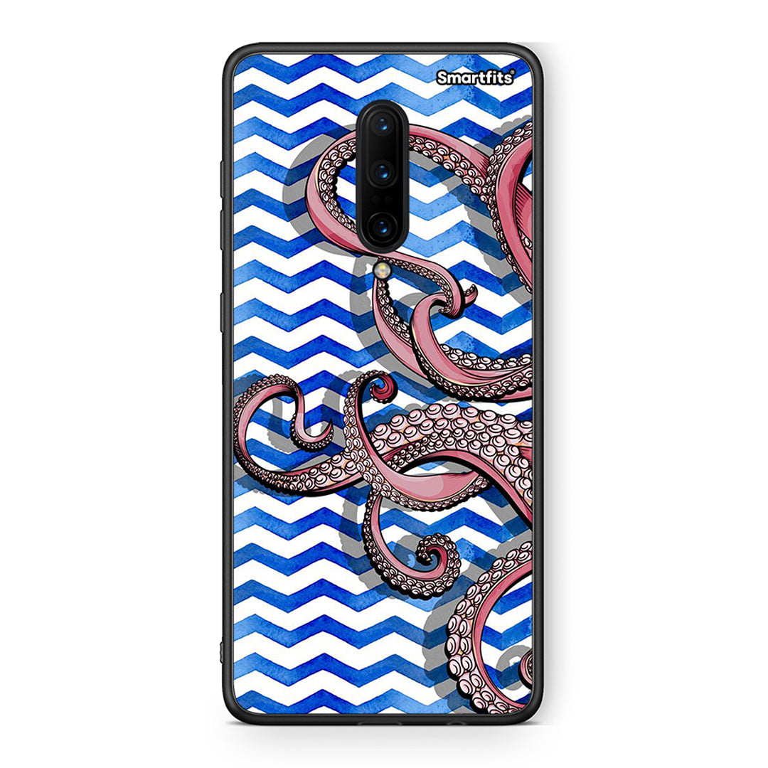 OnePlus 7 Pro Chevron Devilfish θήκη από τη Smartfits με σχέδιο στο πίσω μέρος και μαύρο περίβλημα | Smartphone case with colorful back and black bezels by Smartfits