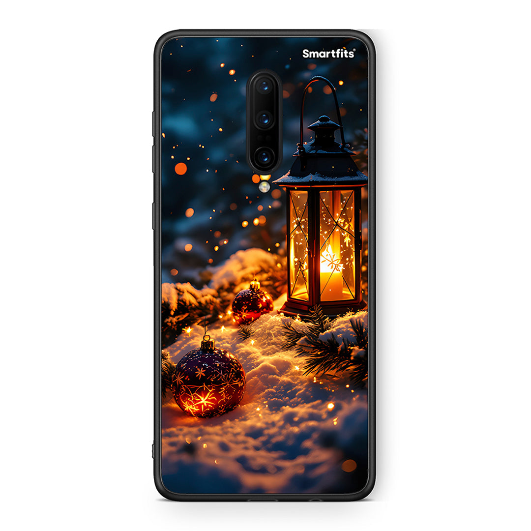 OnePlus 7 Pro Christmas Ornaments θήκη από τη Smartfits με σχέδιο στο πίσω μέρος και μαύρο περίβλημα | Smartphone case with colorful back and black bezels by Smartfits