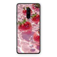 Thumbnail for OnePlus 7 Pro Juicy Strawberries θήκη από τη Smartfits με σχέδιο στο πίσω μέρος και μαύρο περίβλημα | Smartphone case with colorful back and black bezels by Smartfits