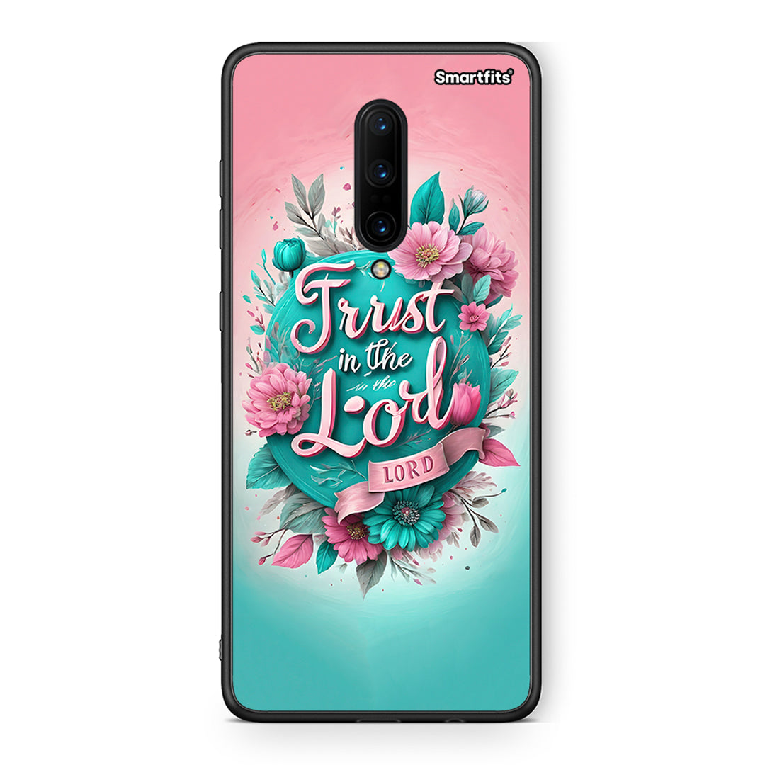 OnePlus 7 Pro Lord Trust θήκη από τη Smartfits με σχέδιο στο πίσω μέρος και μαύρο περίβλημα | Smartphone case with colorful back and black bezels by Smartfits