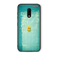 Thumbnail for OnePlus 7 Yellow Duck θήκη από τη Smartfits με σχέδιο στο πίσω μέρος και μαύρο περίβλημα | Smartphone case with colorful back and black bezels by Smartfits