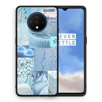 Thumbnail for Θήκη OnePlus 7T Ciel Aesthetic Collage από τη Smartfits με σχέδιο στο πίσω μέρος και μαύρο περίβλημα | OnePlus 7T Ciel Aesthetic Collage case with colorful back and black bezels