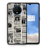 Thumbnail for Θήκη OnePlus 7T Harry Paper από τη Smartfits με σχέδιο στο πίσω μέρος και μαύρο περίβλημα | OnePlus 7T Harry Paper case with colorful back and black bezels