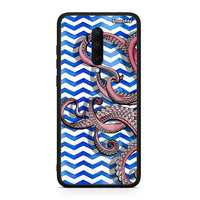 Thumbnail for OnePlus 7T Pro Chevron Devilfish θήκη από τη Smartfits με σχέδιο στο πίσω μέρος και μαύρο περίβλημα | Smartphone case with colorful back and black bezels by Smartfits