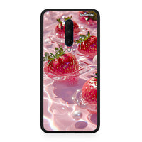 Thumbnail for OnePlus 7T Pro Juicy Strawberries θήκη από τη Smartfits με σχέδιο στο πίσω μέρος και μαύρο περίβλημα | Smartphone case with colorful back and black bezels by Smartfits
