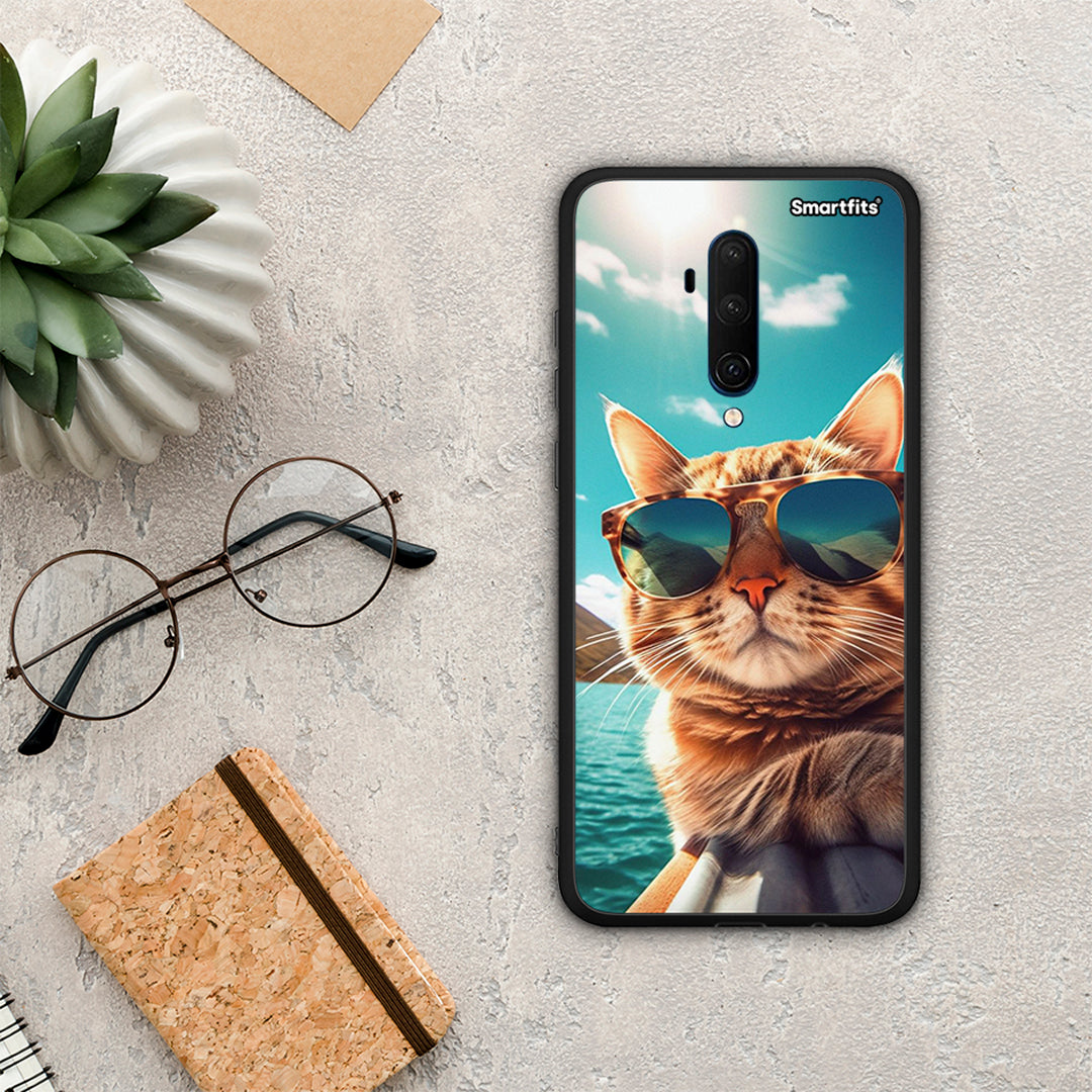 Summer Cat - OnePlus 7T Pro case