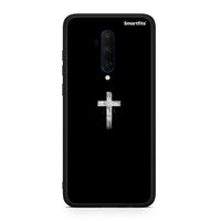 Thumbnail for OnePlus 7T Pro White Cross θήκη από τη Smartfits με σχέδιο στο πίσω μέρος και μαύρο περίβλημα | Smartphone case with colorful back and black bezels by Smartfits