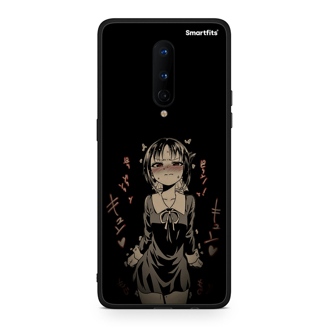 OnePlus 8 Anime Girl θήκη από τη Smartfits με σχέδιο στο πίσω μέρος και μαύρο περίβλημα | Smartphone case with colorful back and black bezels by Smartfits