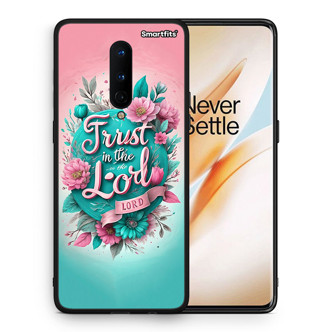 Θήκη OnePlus 8 Lord Trust από τη Smartfits με σχέδιο στο πίσω μέρος και μαύρο περίβλημα | OnePlus 8 Lord Trust case with colorful back and black bezels