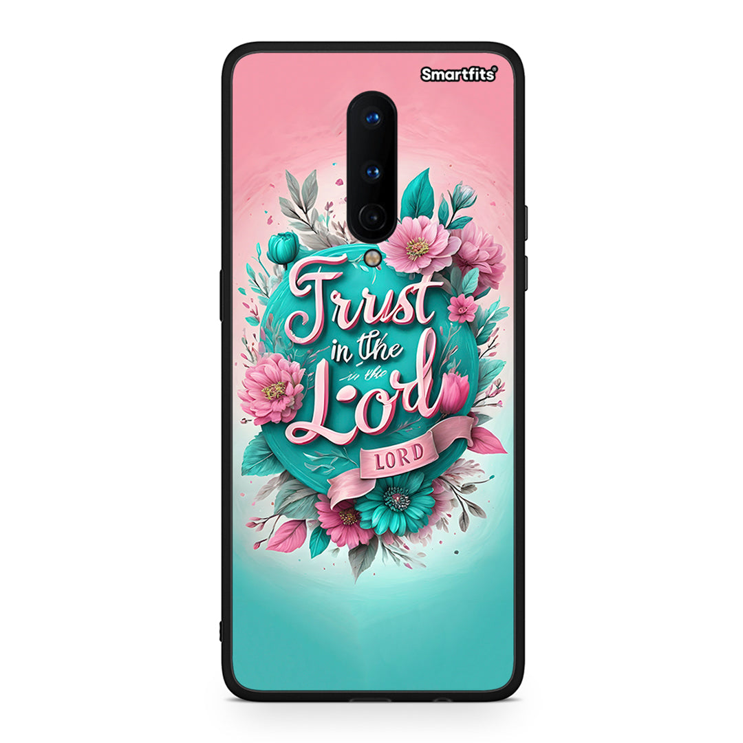 OnePlus 8 Lord Trust θήκη από τη Smartfits με σχέδιο στο πίσω μέρος και μαύρο περίβλημα | Smartphone case with colorful back and black bezels by Smartfits